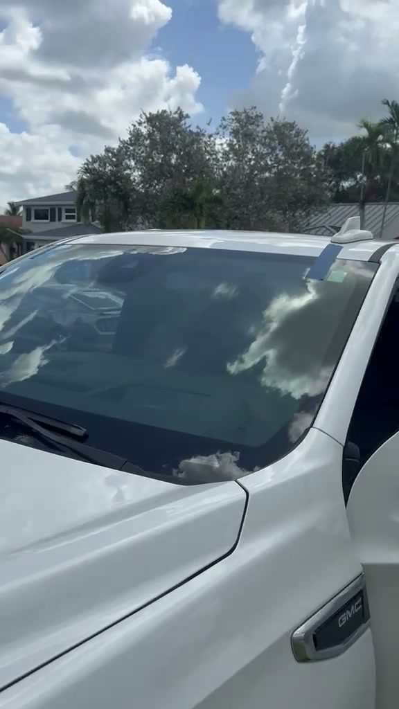 GMC Yukon Denali with the new windshield